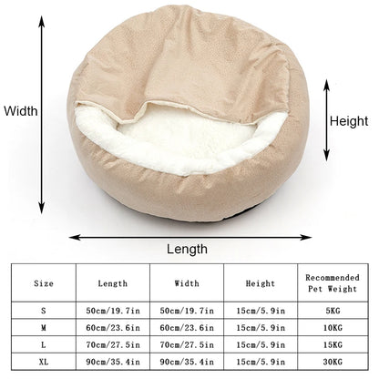 CozyNest Calming Orthopedic Pet Bed for Dogs & Cats