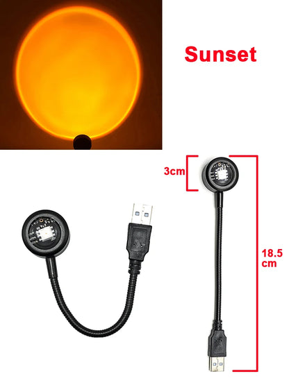 Sunset Ambient Projection Lamp full product view