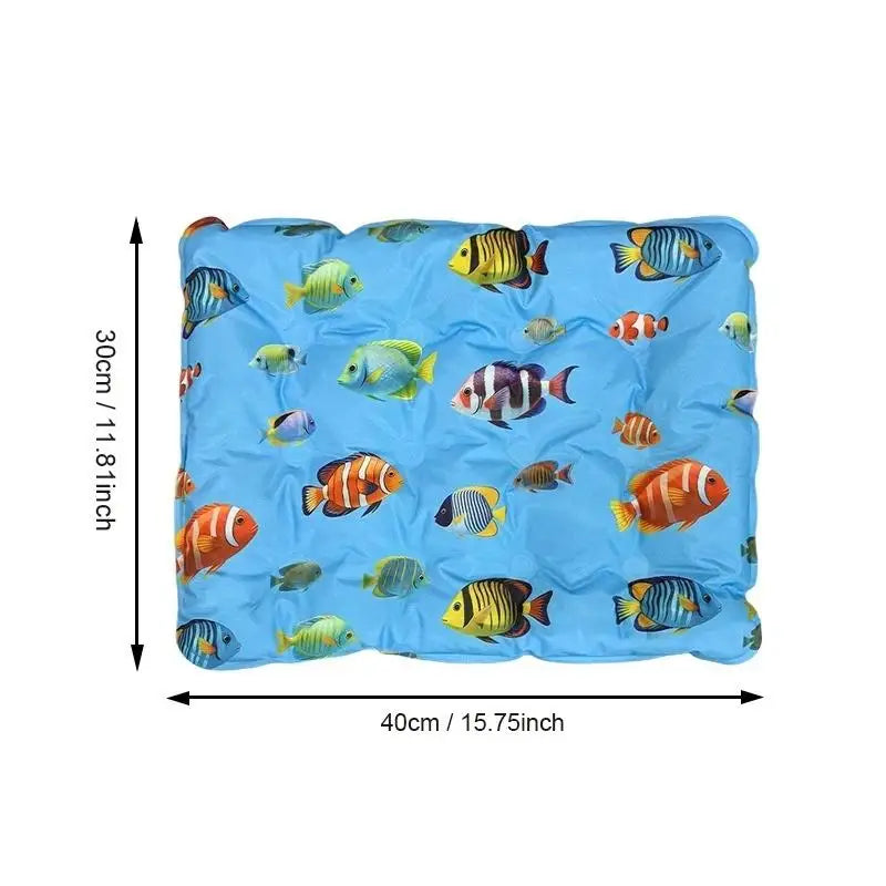Self-cooling gel pad for pets full product view