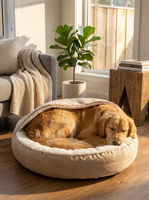 CozyNest Calming Orthopedic Pet Bed for Dogs & Cats