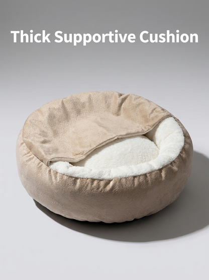CozyNest Calming Orthopedic Pet Bed for Dogs & Cats