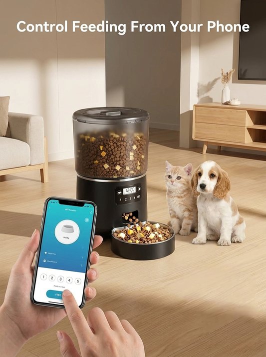 PawSync Smart Feeder - App-Controlled Automatic Pet Feeder