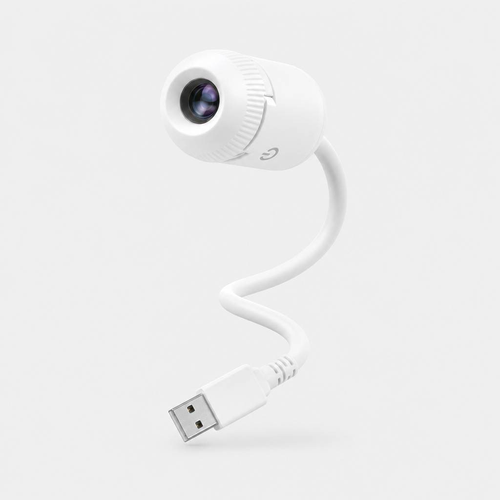 Starry Sky USB Projection Night Light studio product shot